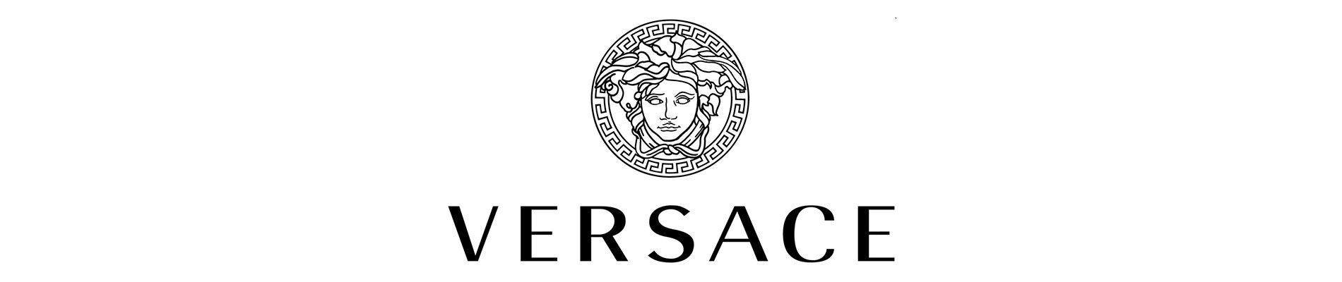 versace designer frames header logo